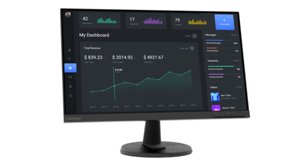 Monitores - MONITOR LENOVO C24-40 23.8 - 63DCKAR6CL