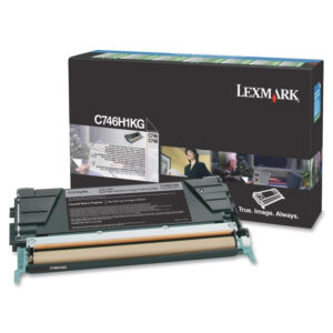 C746H1KG Black High Yield Toner Cartridge